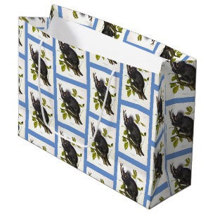 North American or Canada Porcupine by Audubon Large Gift Bag