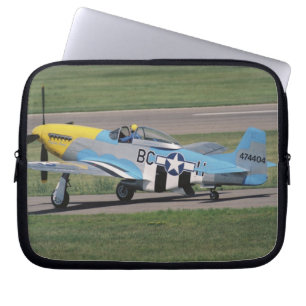 North American P-51 D Dazzling Donna on the Laptop Sleeve