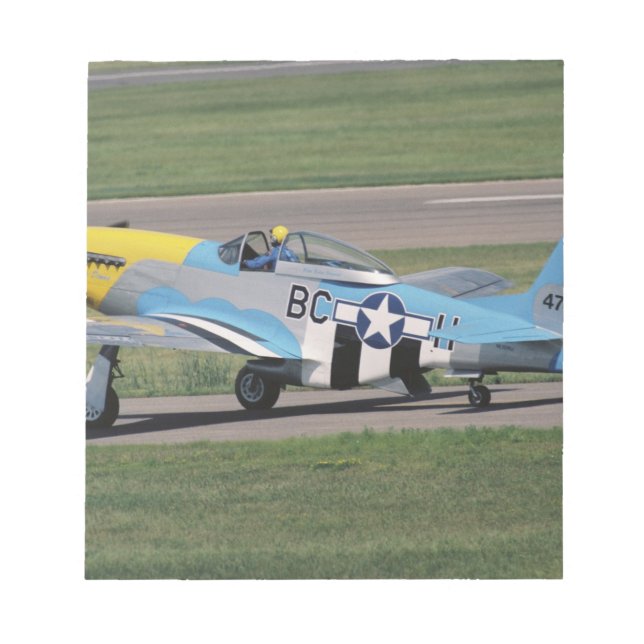 North American P-51 D Dazzling Donna on the Notepad (Front)