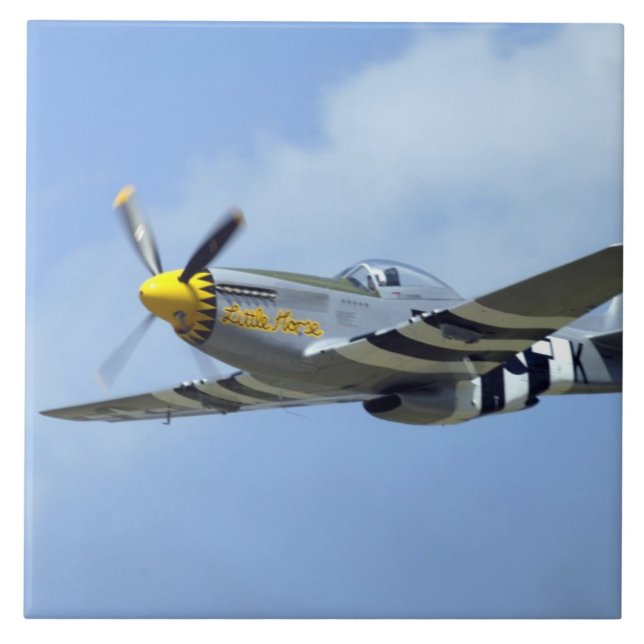 North American P-51D Mustang, Little Horse Tile (Front)