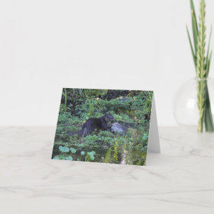 North American River Otter Note Card