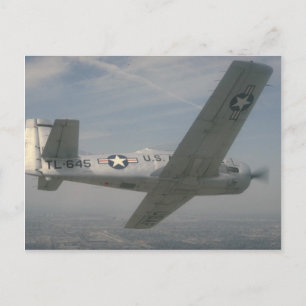 North American T-28 Trojan Postcard