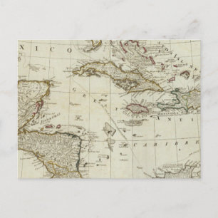 North America's new map Postcard