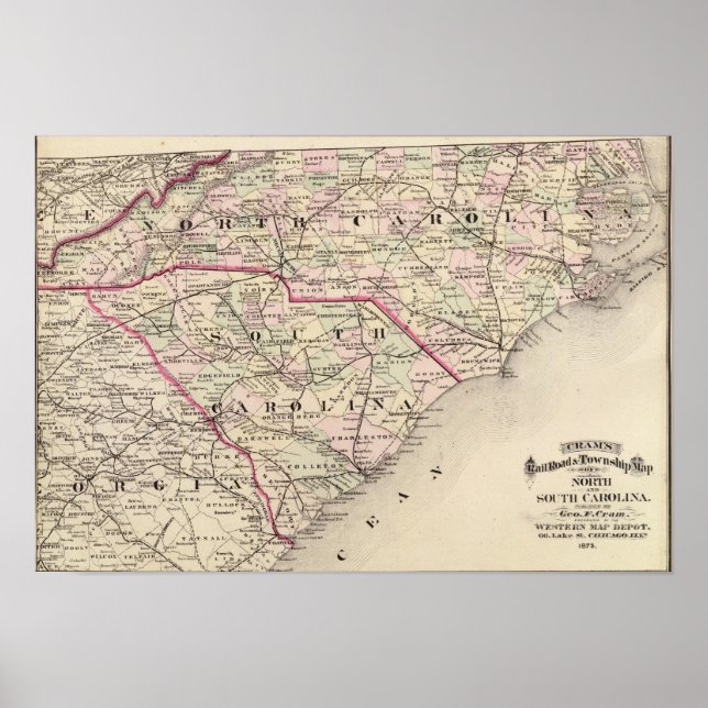 North and South Carolina 4 Poster (Front)