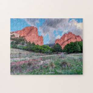 North And South Gateway Rocks Garden Of God Puzzle