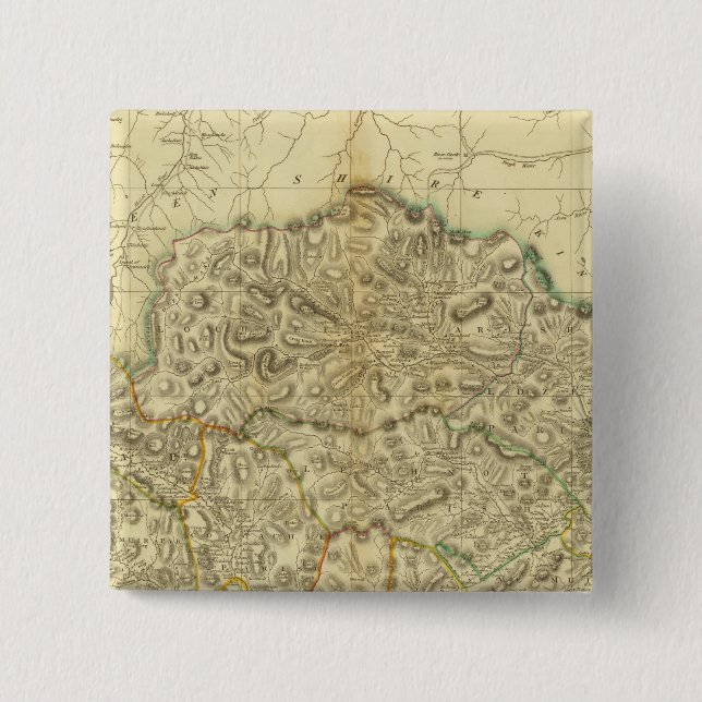 North Angusshire 15 Cm Square Badge (Front)