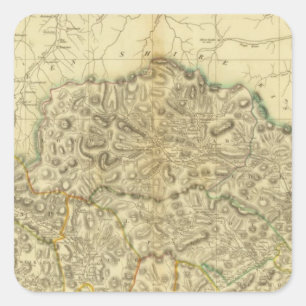 North Angusshire Square Sticker