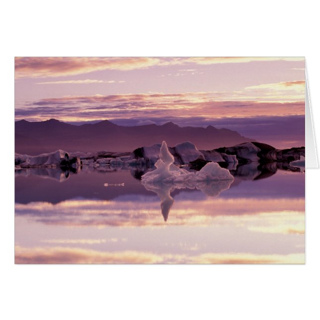 North Atlantic, Iceland, Breioamerkurjokull (Front Horizontal)