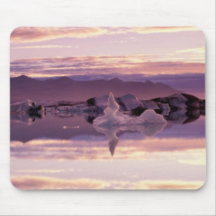 North Atlantic, Iceland, Breioamerkurjokull Mouse Pad