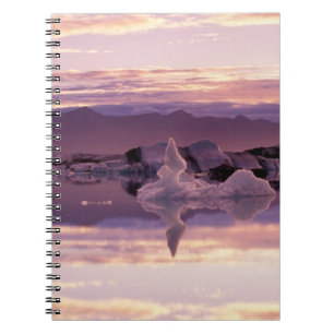 North Atlantic, Iceland, Breioamerkurjokull Notebook