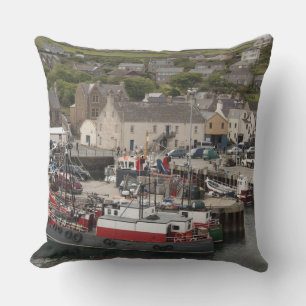 North Atlantic waterfront port of Stromness Cushion