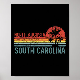 North Aurora Illinois Funny Usa City Trip Home Roo Poster