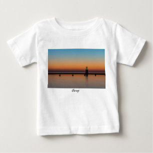 North Ave Lighthouse Sunrise Baby T-Shirt