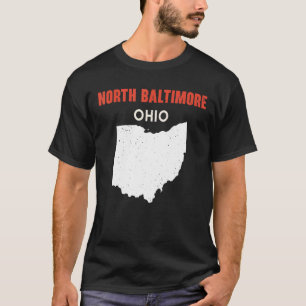 North Baltimore Ohio USA State America Travel Ohio T-Shirt