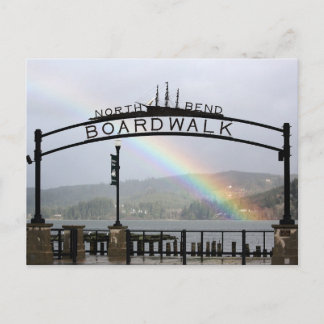 North Bend Boardwalk Postcard
