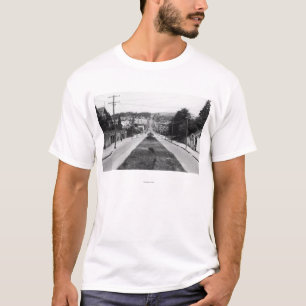 North Bend, Oregon Town View Photograph T-Shirt