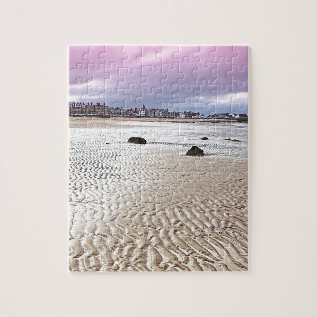 North Berwick beach in Scotland Jigsaw Puzzle (Vertical)