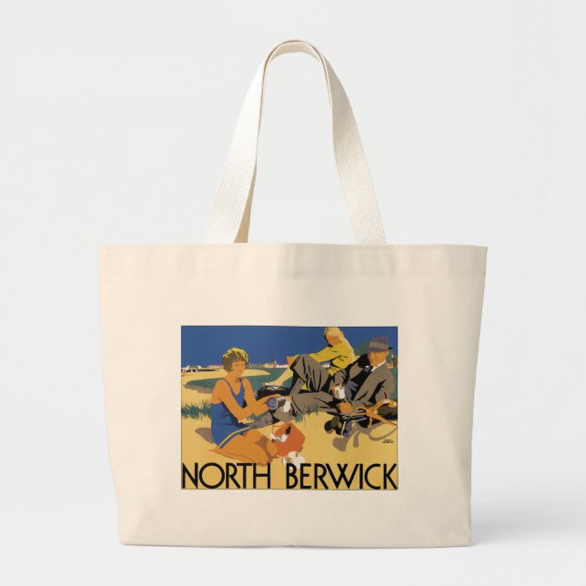 North Berwick Large Tote Bag (Front)