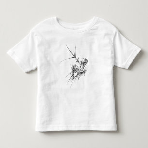North Black White Abstract Tribal Tattoo Art Toddler T-Shirt