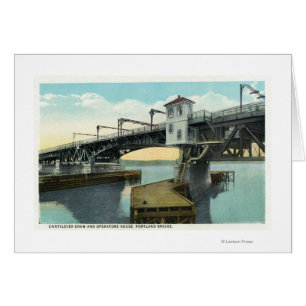 North Bridge Connecting Lewiston and Auburn
