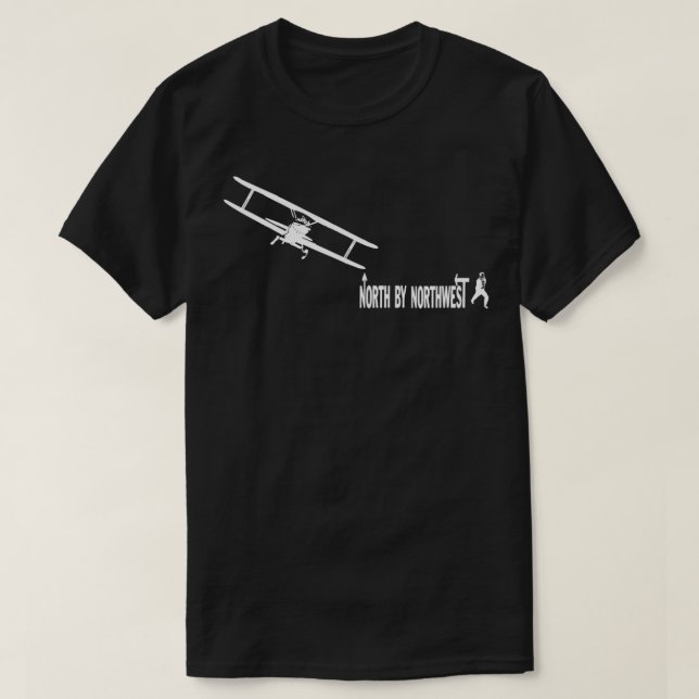 North by Northwest white T-Shirt (Design Front)