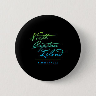 North Captiva Island Florida 6 Cm Round Badge
