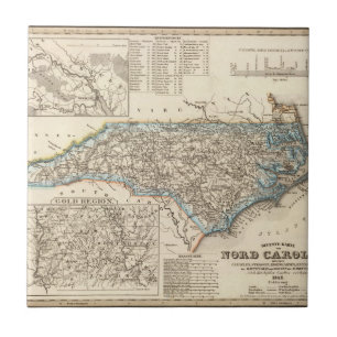 North Carolina 2 Ceramic Tile
