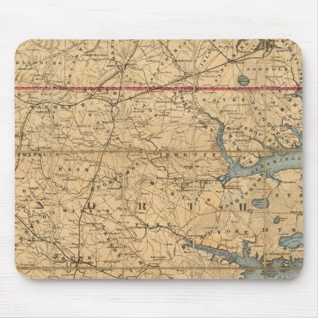 North Carolina 2 Mouse Pad (Front)