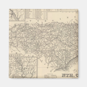 North Carolina 6 Magnet