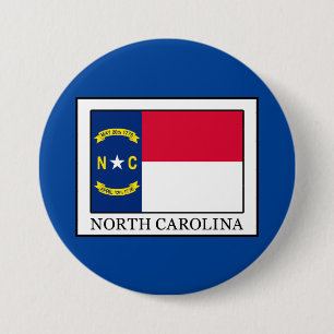 North Carolina 7.5 Cm Round Badge