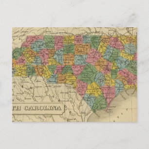 North Carolina 9 Postcard
