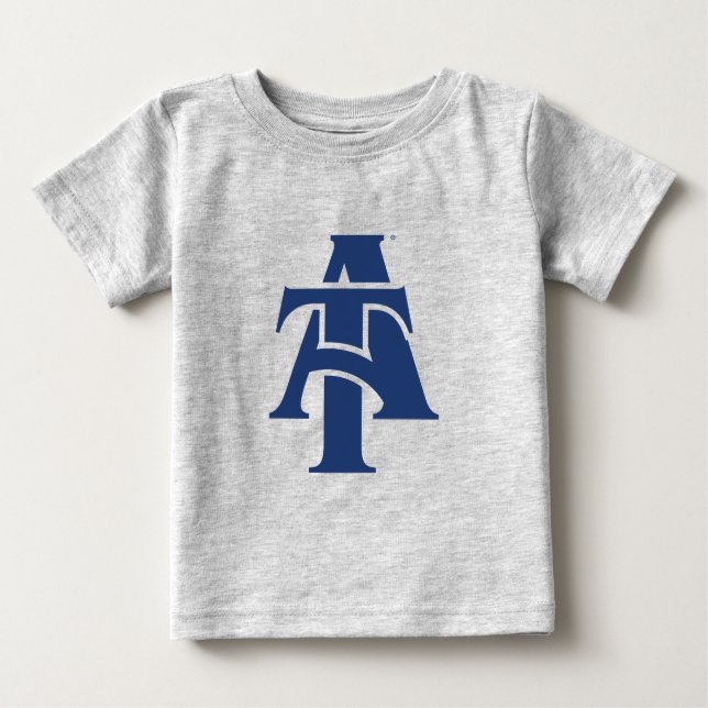 North Carolina A&T State University | A Logo Baby T-Shirt (Front)