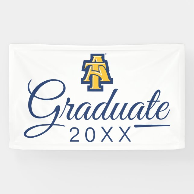 North Carolina A&T State University | A Logo Banner (Horizontal)