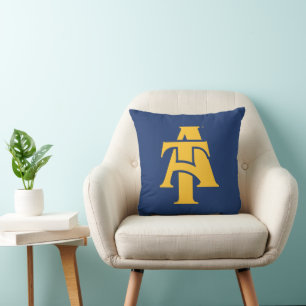 North Carolina A&T State University   A Logo Cushion