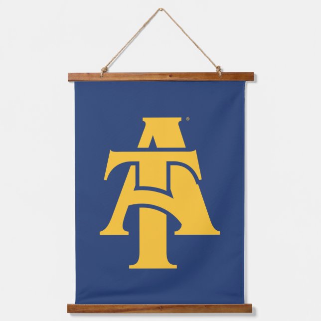 North Carolina A&T State University | A Logo Hanging Tapestry (Front)