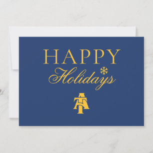 North Carolina A&T State University   A Logo Holiday Card