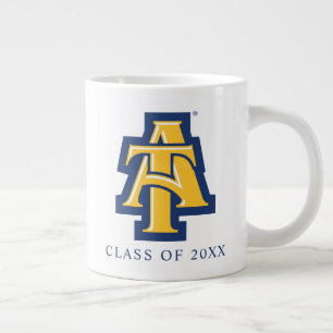 North Carolina A&T State University   A Logo Large Coffee Mug