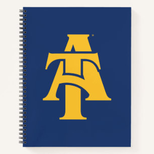 North Carolina A&T State University A Logo Notebook