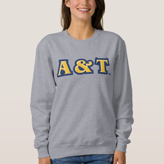 North Carolina A&T State University | A&T Wordmark Sweatshirt (Front)