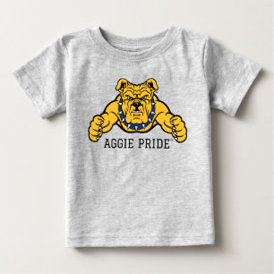 North Carolina A&T State University   Bulldog Baby T-Shirt