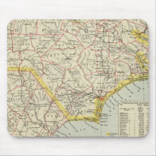 North Carolina and South Carolina 2 Mouse Pad