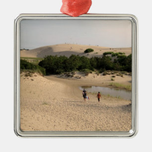 North Carolina Beach Metal Ornament