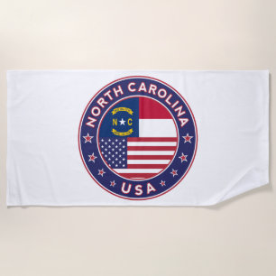 North Carolina Beach Towel