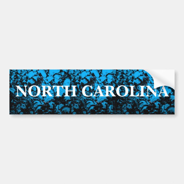 North Carolina Bumper Sticker (Front)