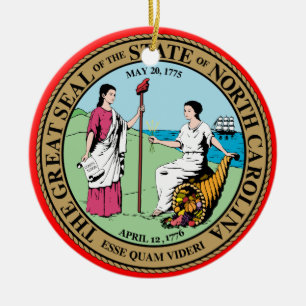 North Carolina* Christmas Ornament