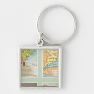 North Carolina, Connecticut, West Virginia, Ohio Key Ring
