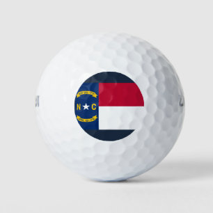 NORTH CAROLINA FLAG GOLF BALLS