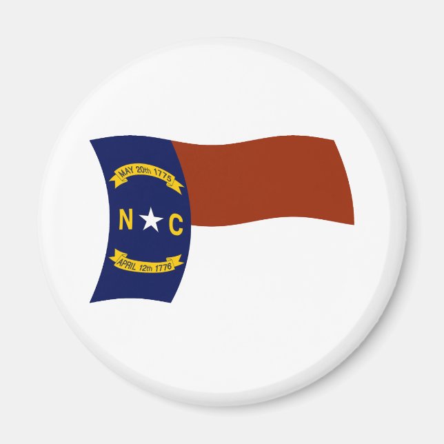 North Carolina Flag Magnet (Front)