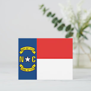 North Carolina Flag Postcard