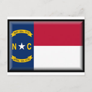 North Carolina Flag Postcard
